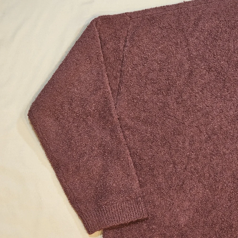 NWT Eileen Fisher Organic Cotton Womens Open Front‎ Cardigan Made In USA Large